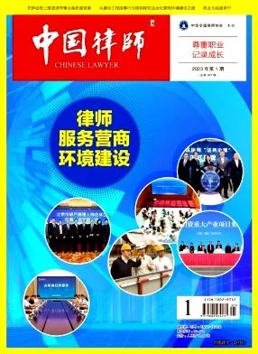  《中国律师》刊登家法承法团队张政国律师专业文章